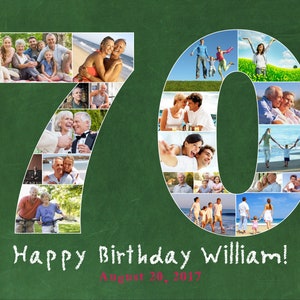 70th birthday gift woman