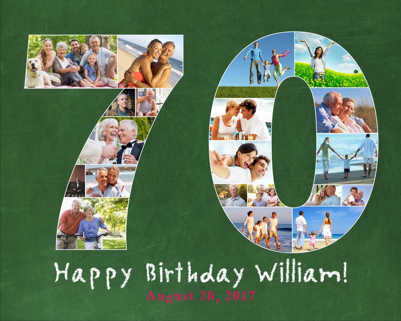 70th birthday gift woman