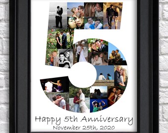 Cadeaux Pour Anniversaire De Mariage Etsy Canada