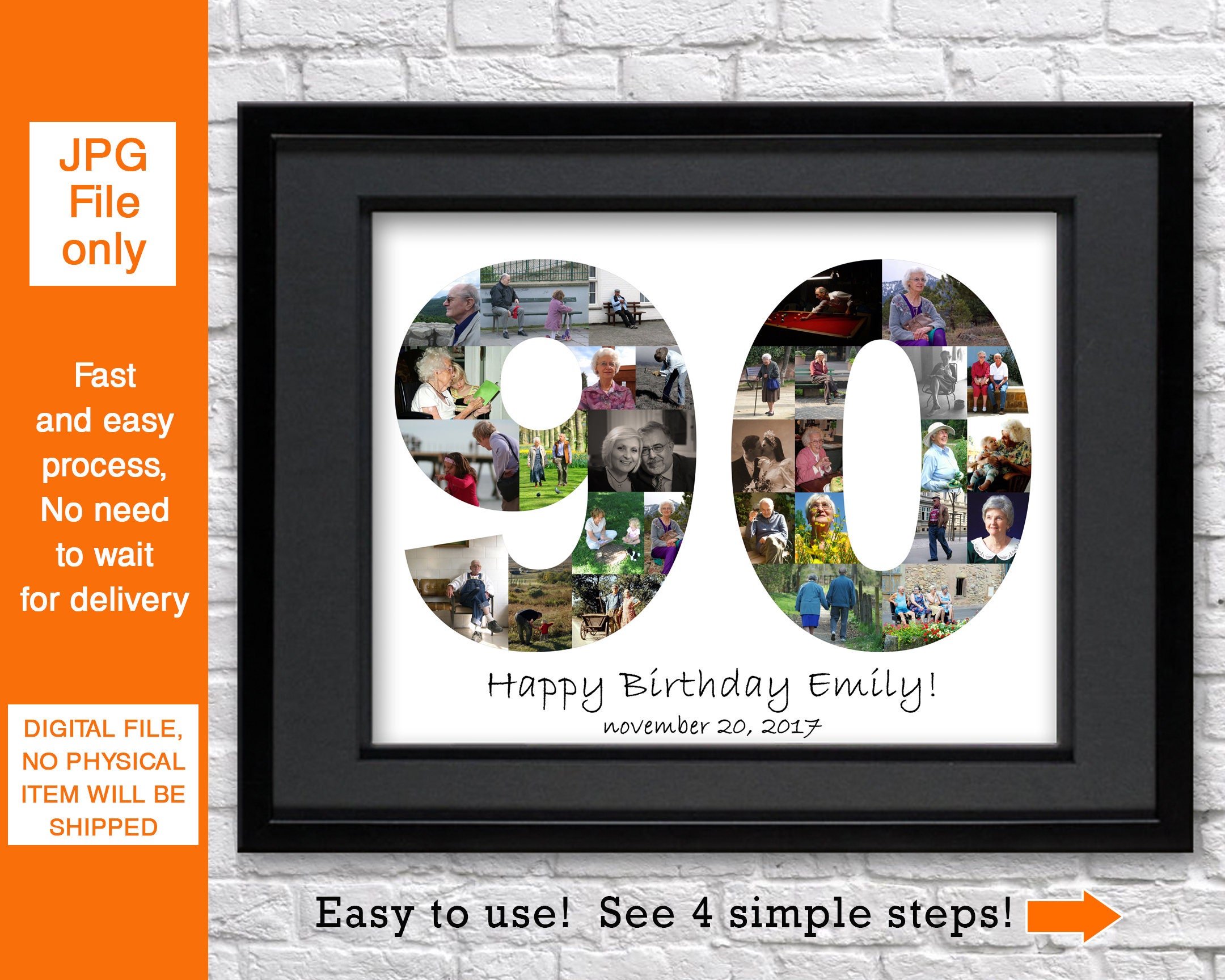 90. Geburtstagsgeschenk für Oma 90. Geburtstag Dekorationen Etsy 90. Geburtstagsgeschenk für Oma 90. Geburtstag Dekorationen Etsy