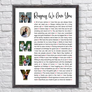 Reasons Why I Love You Gift for Mommy, Mothers Day Gift from Daughter or Son, Mom Birthday Gifts from Kids, Mothers Day Gift from Husband