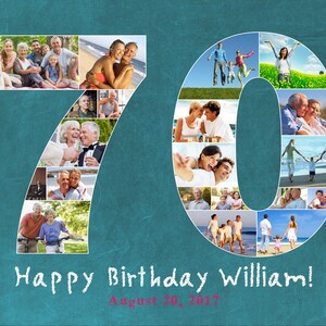 70th birthday gift for dad