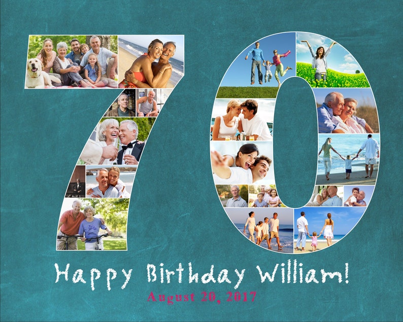 70th birthday gift for dad