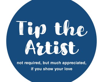 Optional Artist Tip Jar