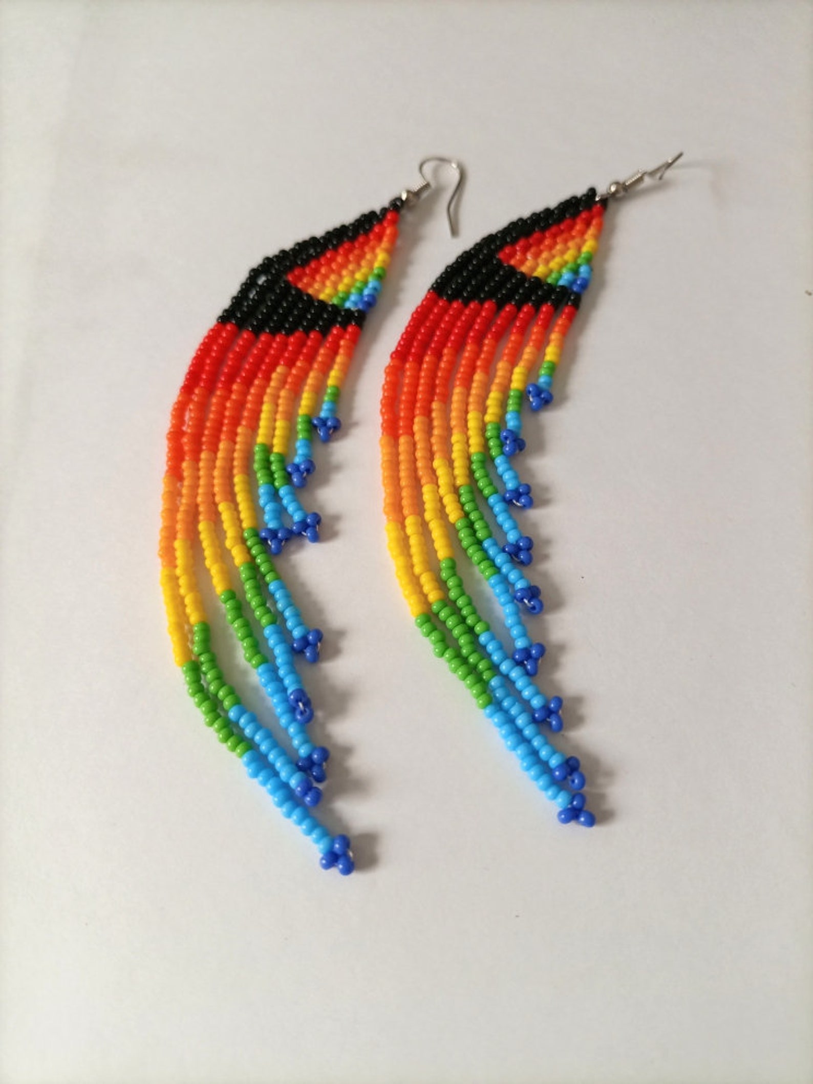 African Zulu Earrings beaded women earrings Beaded Earrings | Etsy