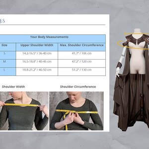Fantasy Cape for Elven Costume Dress Digital PDF Pattern - Etsy
