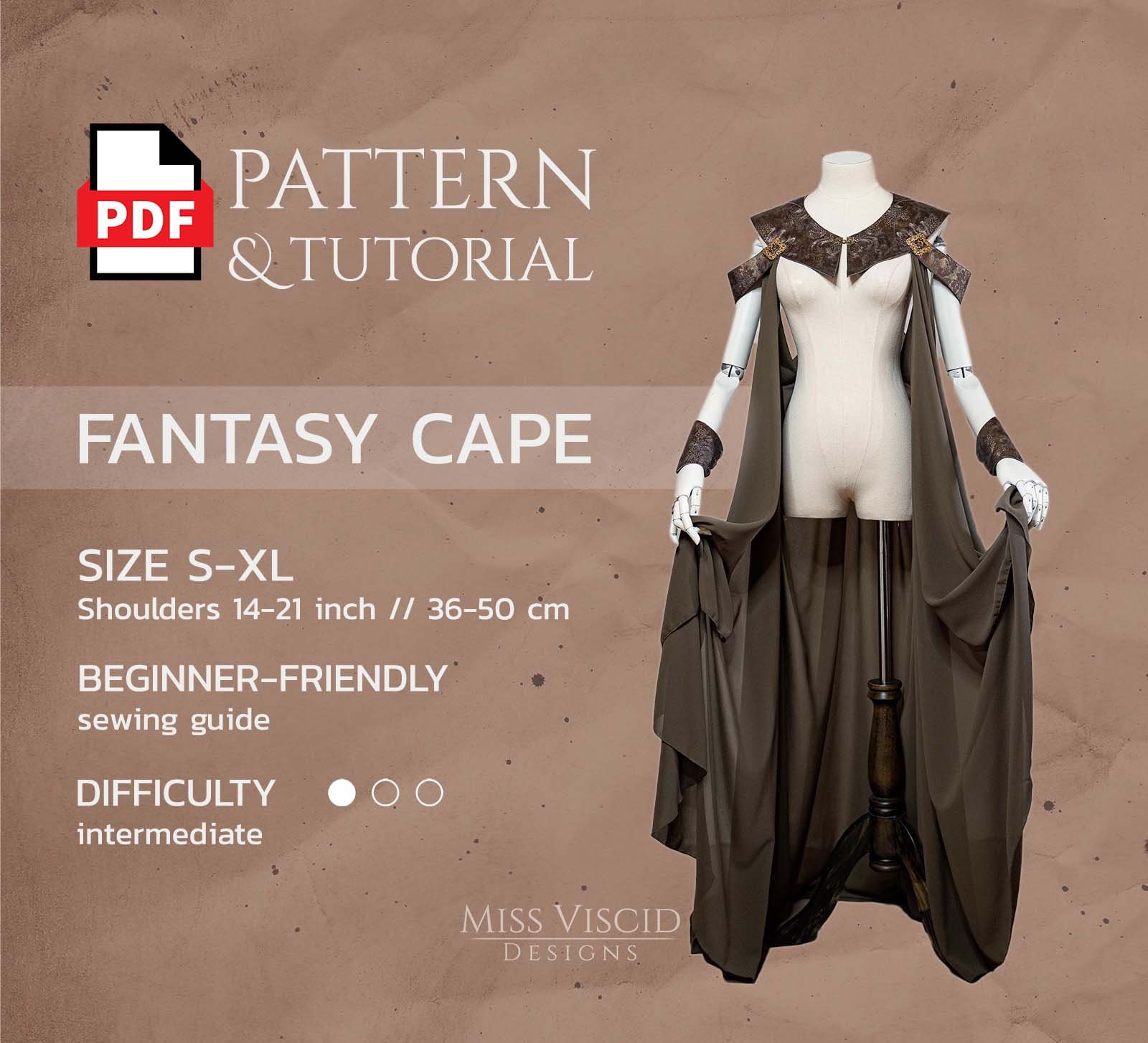 Mini Cape Pattern - Etsy Mini Cape Pattern - Etsy