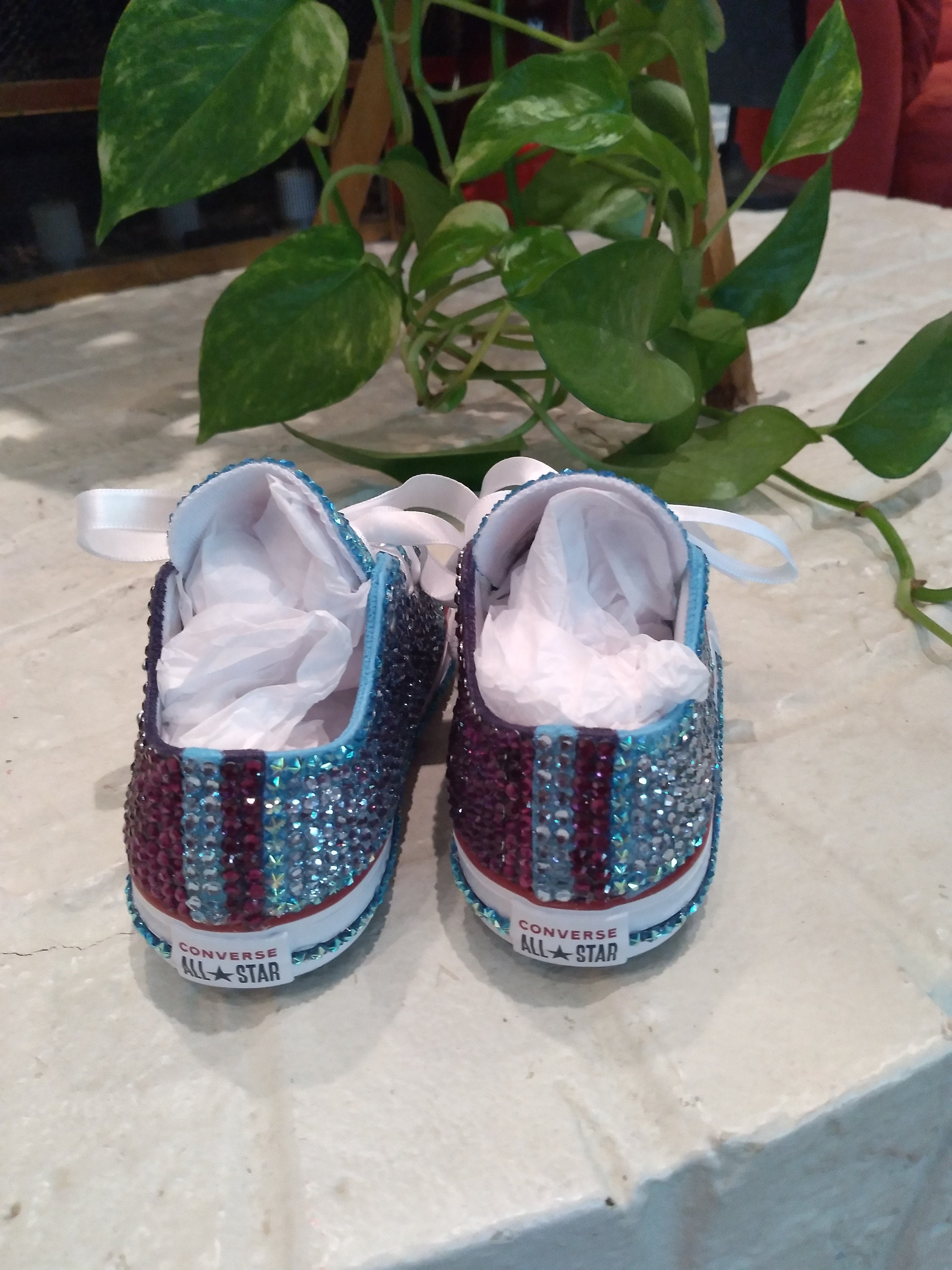 Frozen Elsa Bling Converse, Frozen shoes, Custom Converse, Custom Elsa