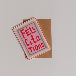 FÉLICITATIONS