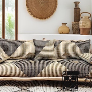 Sofá de suelo marroquí