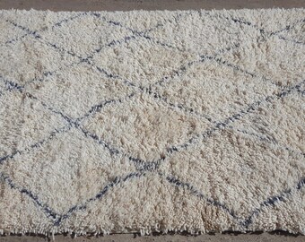 Beni Ourain handmade Moroccan 100% wool rug