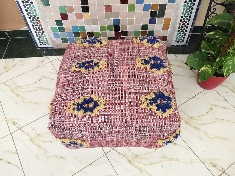 with insert floor pillows large Moroccan floor pouf pillows Beni Ourain pouf lilim pouf