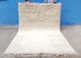 White Moroccan rug  Beni Ourain rug handmade 100% wool rug , area rugs  , carpet ,white beni ourain 