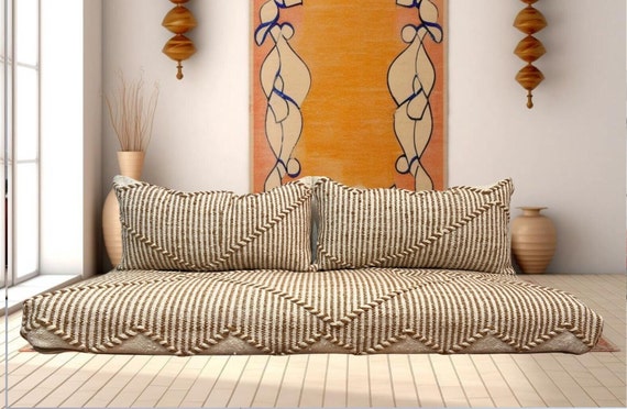 Large moroccan tufted floor pillows hotsell