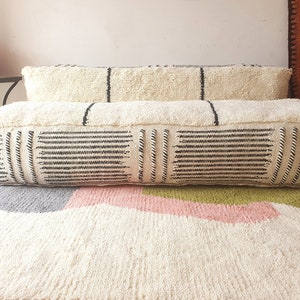 Sofá de chão marroquino, pufe de chão marroquino, conjunto de almofadas para sofá de chão, pufe Beni Ourain, pufe kilim, almofadas de chão, apenas a capa