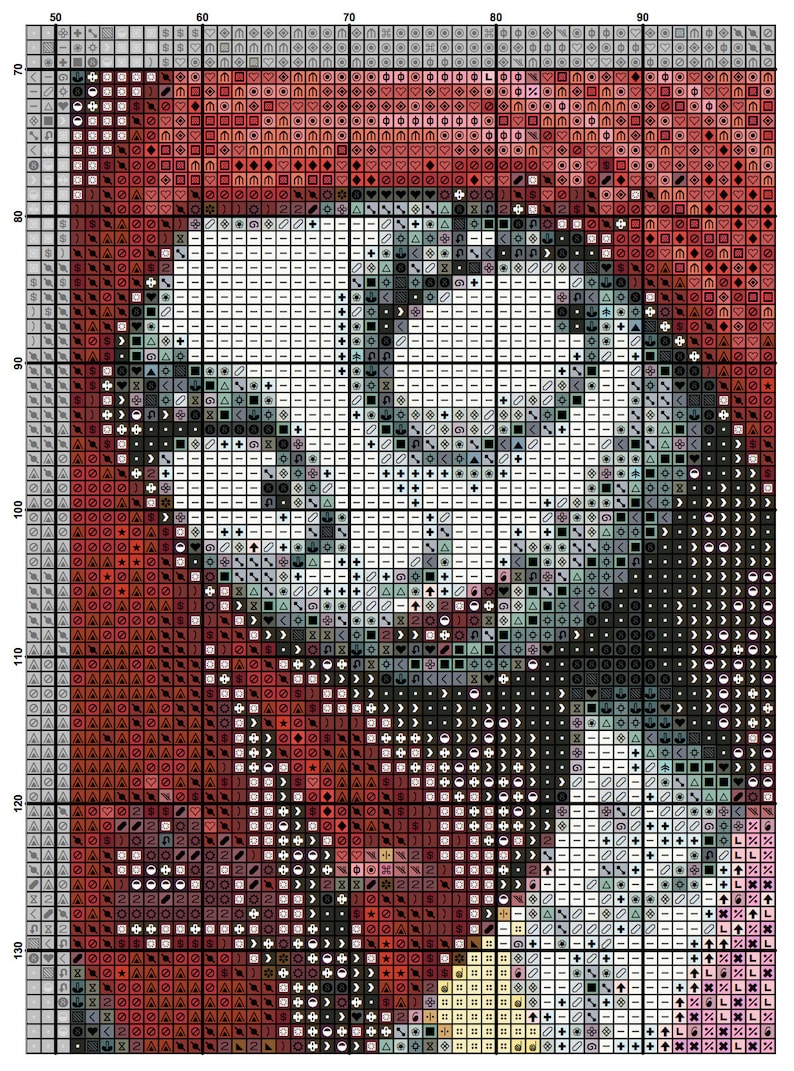 Jack and Sally Nightmare before Christmas cross stitch pattern | Etsy