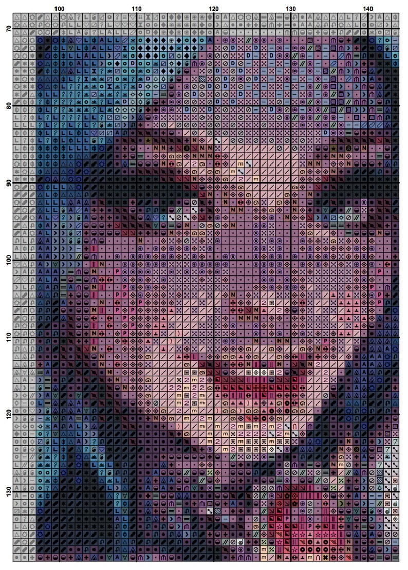 Fantasy Cross Stitch Counted Cross Stitch Pattern Cross Etsy