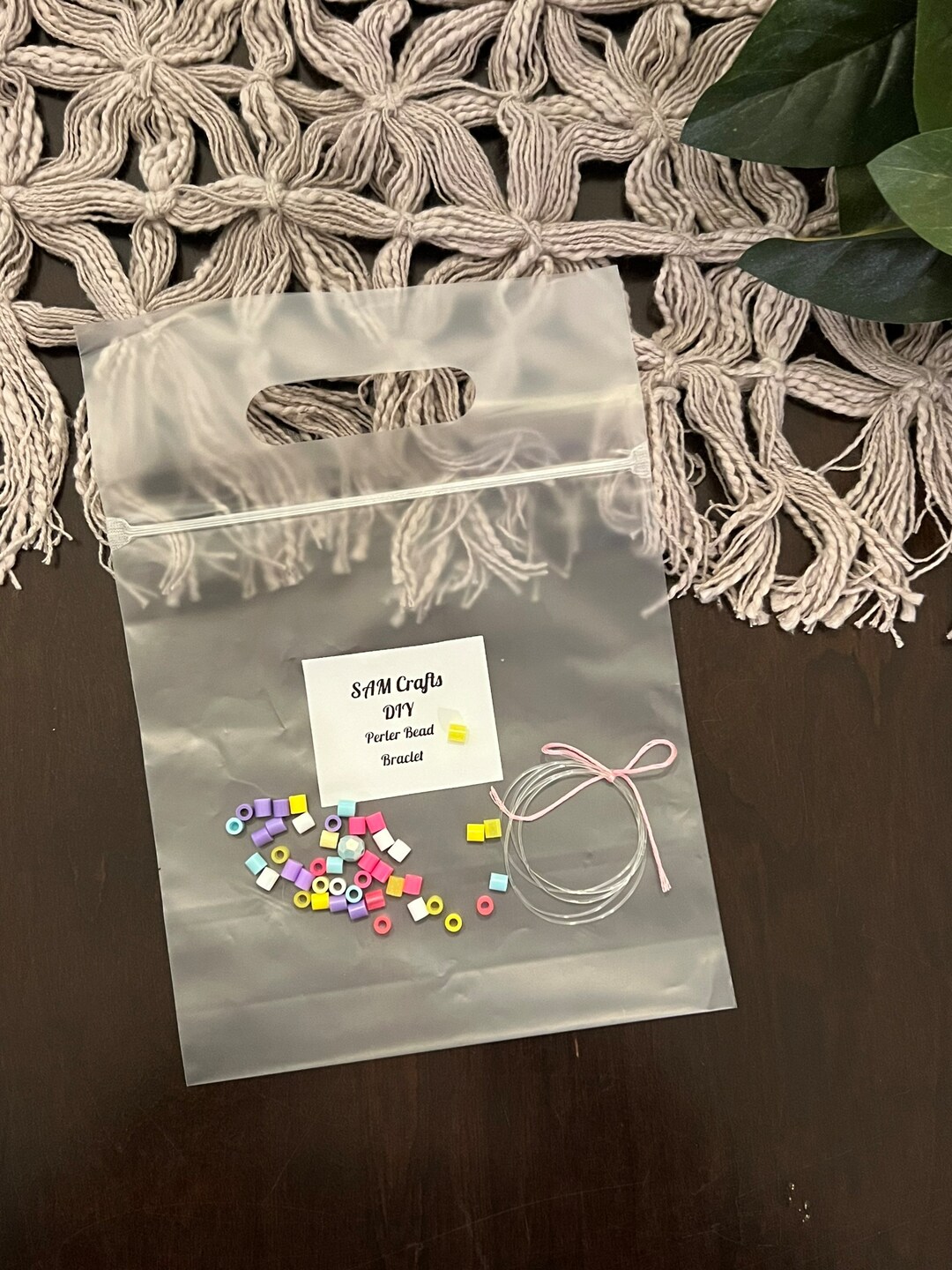 Perler Bead DIY Bracelet - Etsy