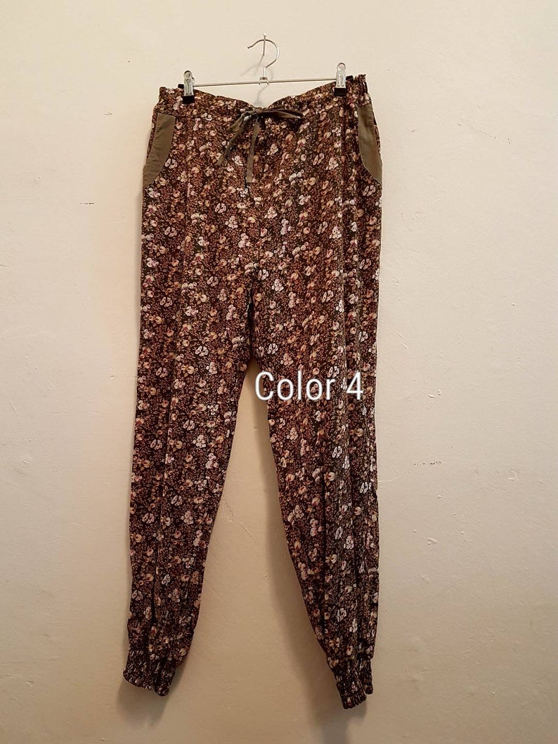 Printed Turkish trousers | Etsy