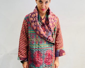 New Kantha Reversible Jacket 20