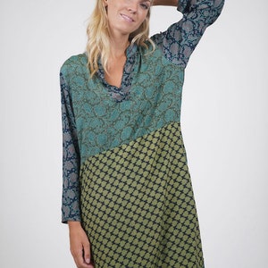 Silk tunic dress image 1