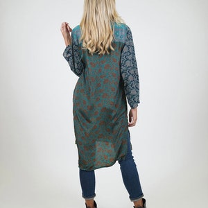 Silk tunic dress image 2