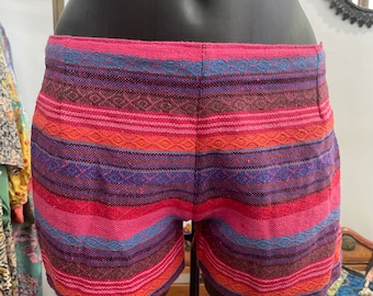 Printed cotton shorts, Ideal for summer and the beach.