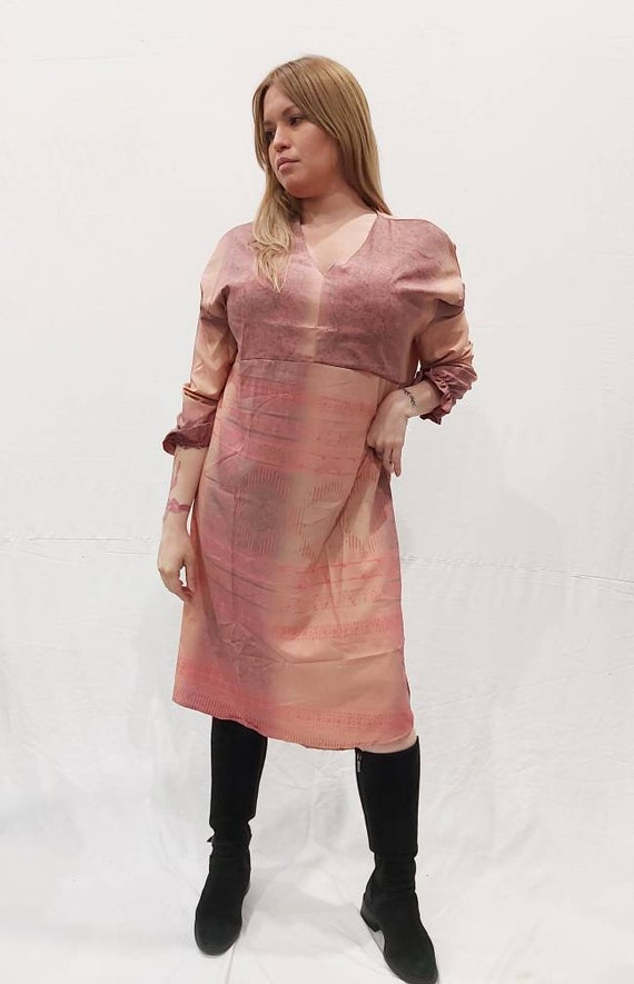 silk tunic dress