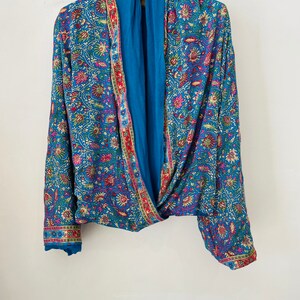 Silk wrap kimono 5