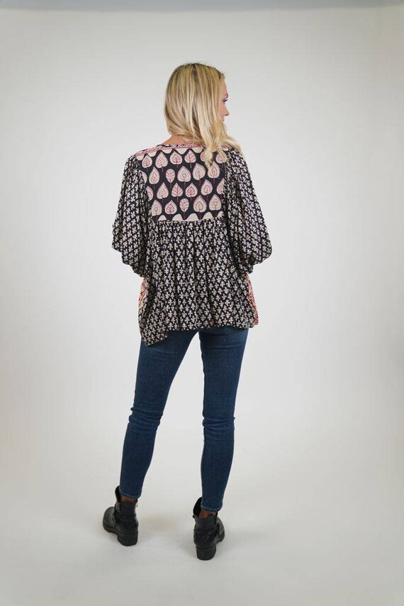 【新品未使用】DU250514 cotton V neck puff blous 71emTjeraVL._AC_SL1500_.jpg
