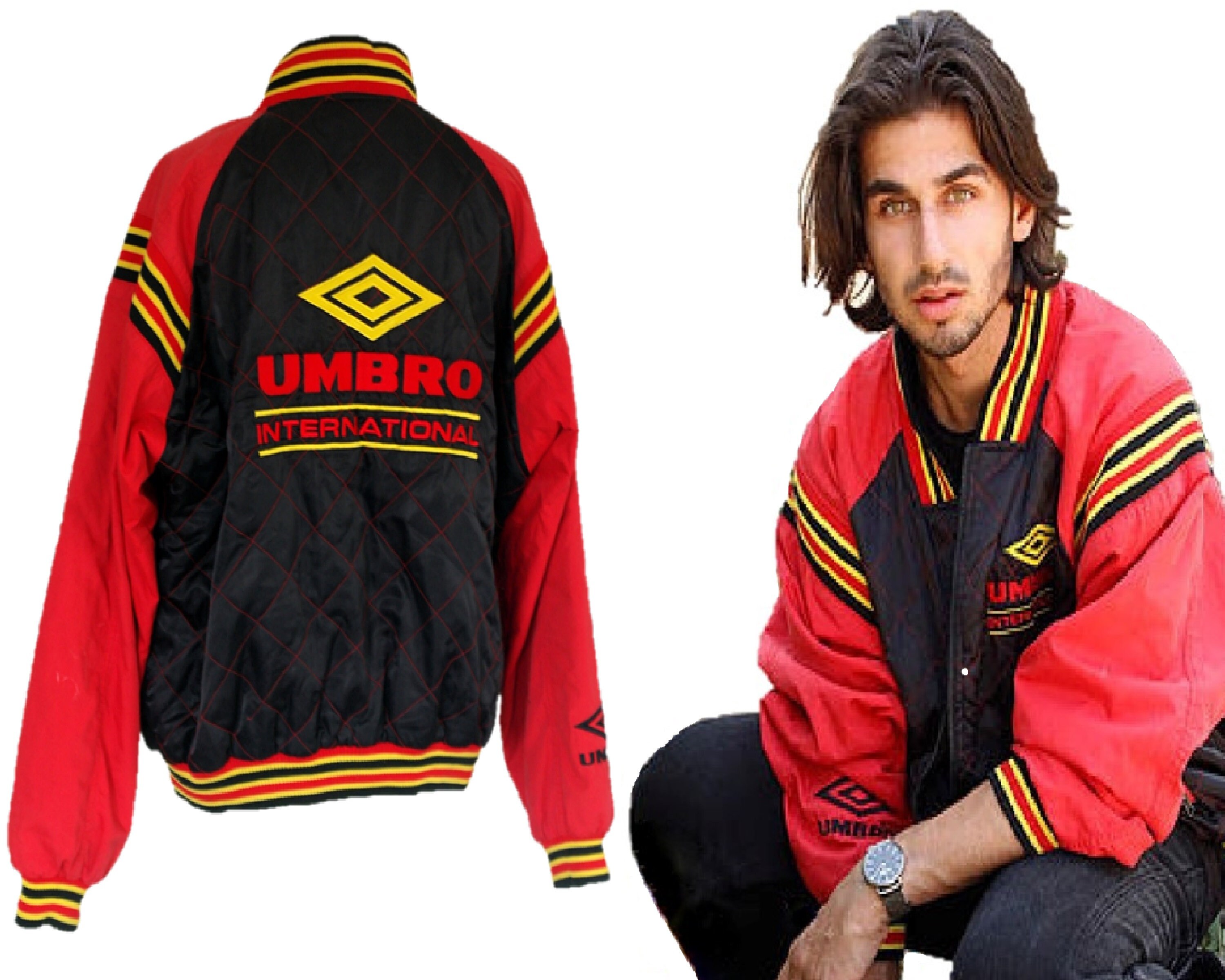 Umbro Nylon Jacket - Etsy Umbro Nylon Jacket - Etsy