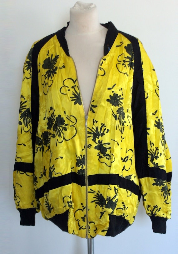 CM Creation Mademoiselle Vintage, 80's Floral Jacket, Jacket