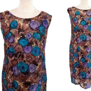 Vintage  60&#39;s  Handmade Floral Dress