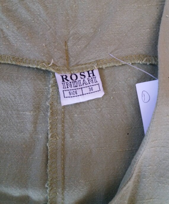 Vintage Womens Overall, Israeli Brand ROSH INDIAN… - image 5