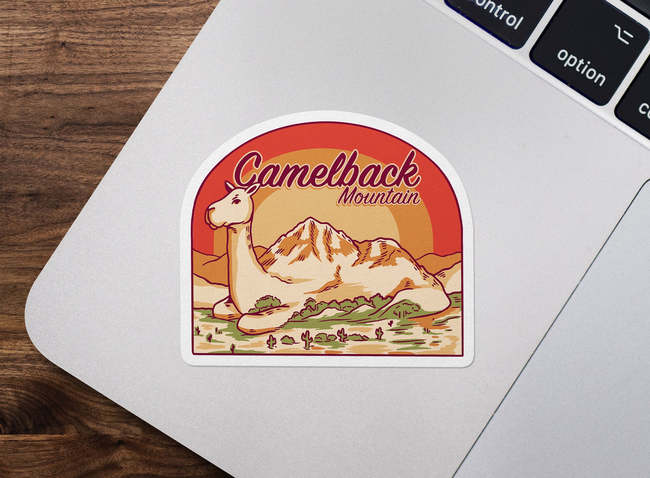 Camelback Mountain Sticker AZ Souvenir Phoenix - Etsy
