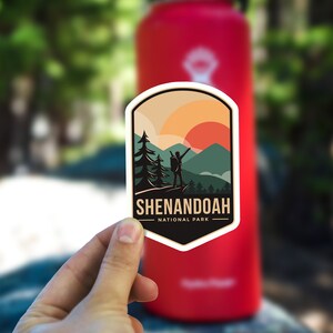 Shenandoah National Park Badge Sticker US National Parks - Etsy