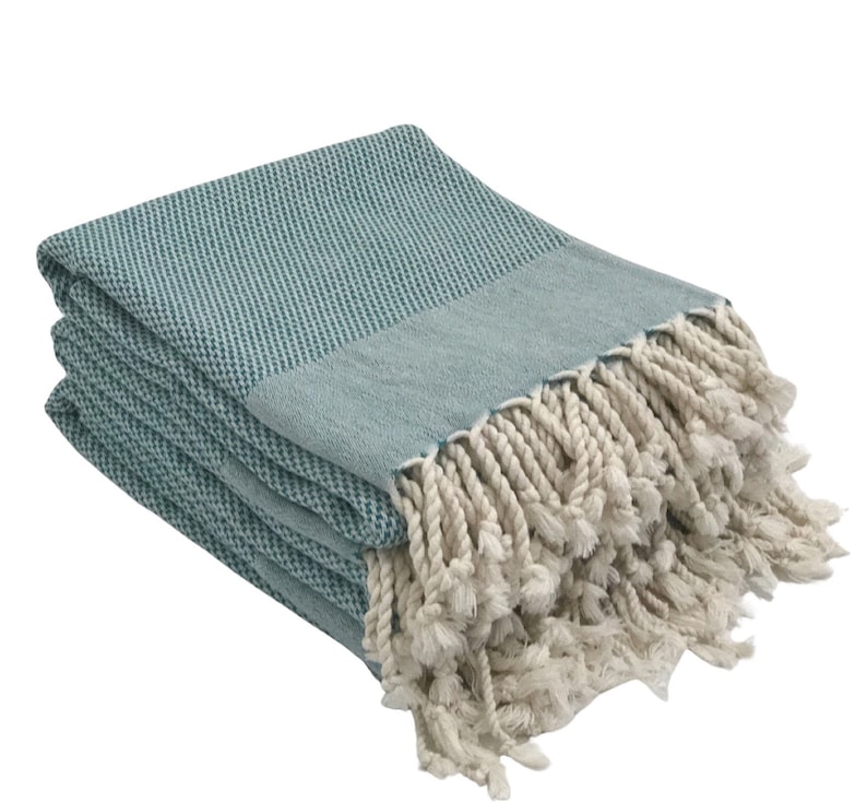 Thick Turkish Towel Beach Towel Hammam Towel Peshtemal Etsy