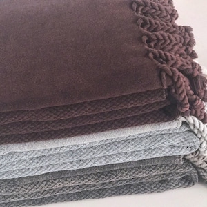 Waffle Turkish towel, Turkish beach towel, Turkish bath towel, stonewashed peshtemal, hammam towel, stone washed beach towel, spa, swim, gym