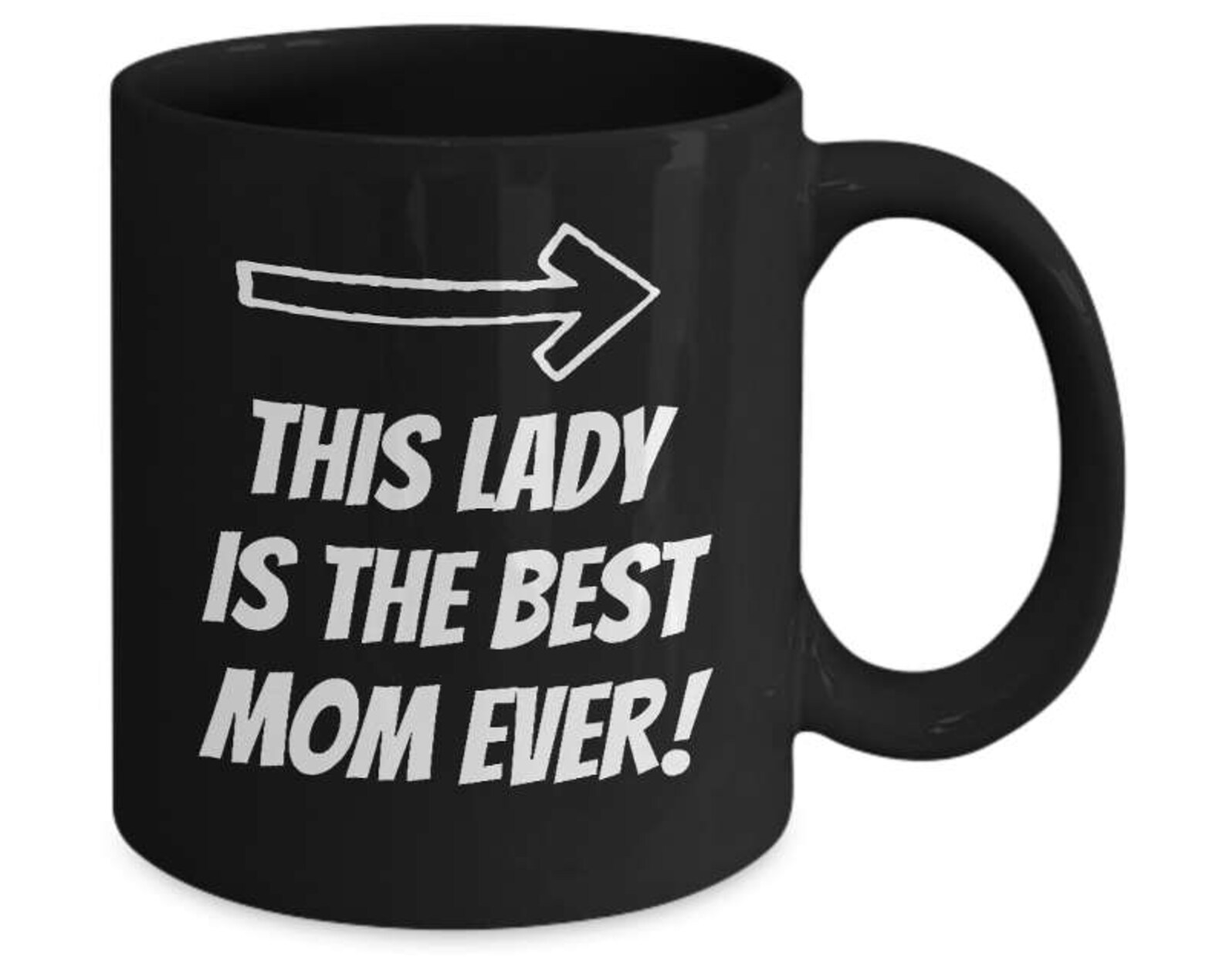 Best Mom Ever Mothers Day Mug Gift For Mom From Daughter Or Etsy