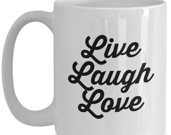 Positive Mug, Motivational Mug With Positive Affirmation Inspiring Us To Enjoy Life! Get Our 15oz Inspirational & Motivational Mug Today!