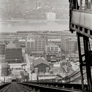 Pittsburgh, Pennsylvania, Mill District, 1940, Old Pittsburgh Photos, Vintage Pennsylvania, Black White, Pittsburgh PA, Photography, Poster