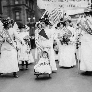 Women&#39;s March Photo, Suffragettes Protesting, Equal Pay, Black White Photo Print, Voting Rights, Equal Rights, Resist, Wall Art Decor