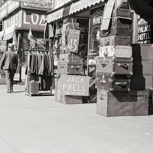 Old Minneapolis Print, Minneapolis Art, Photo, Gateway District, 1939, Minneapolis Minnesota, Black White Photography