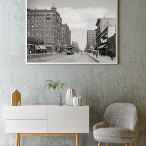 Hennepin Avenue, Minneapolis 1908: Historical Photo Print afbeelding 4