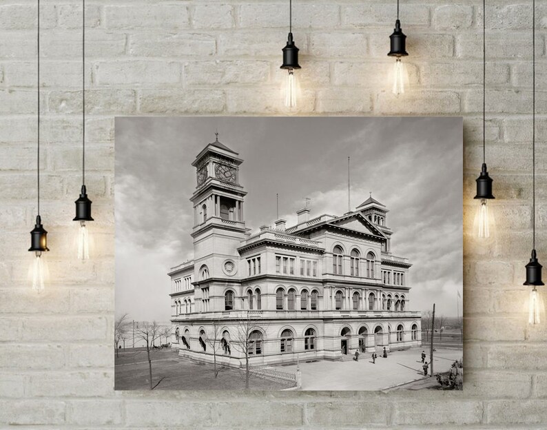 Old Memphis Tn Photo Custom House And Post Office Image 0