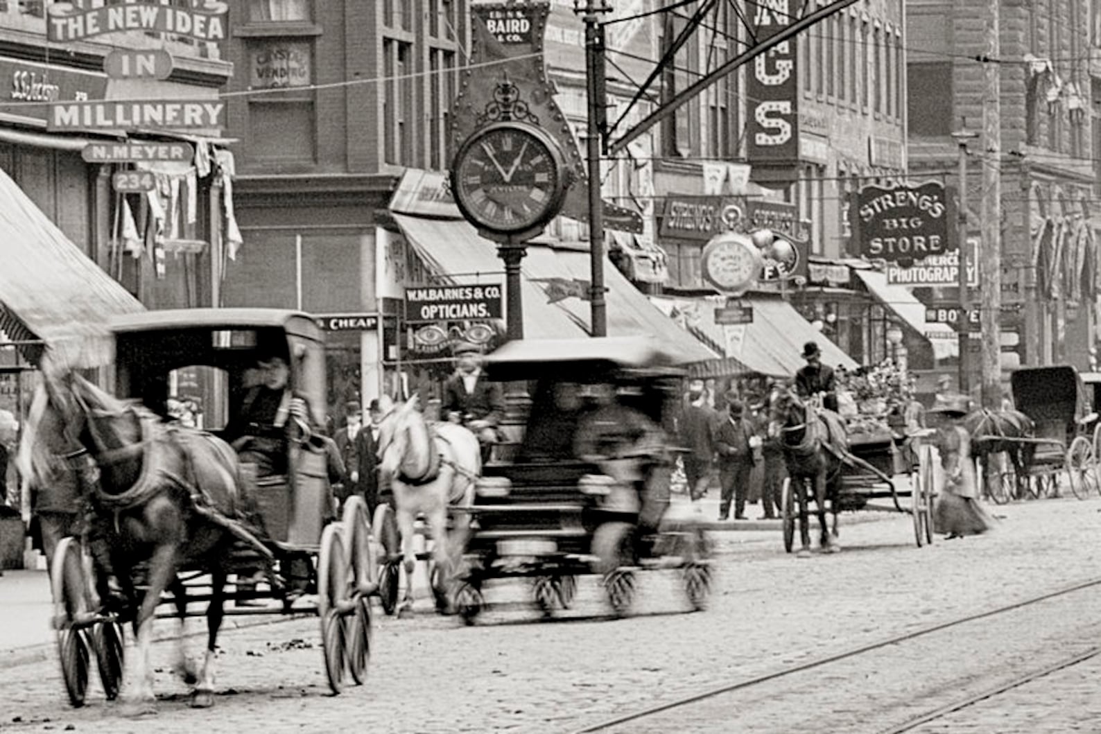 Old Columbus Ohio Photo High Street Early 1900s Old Etsy