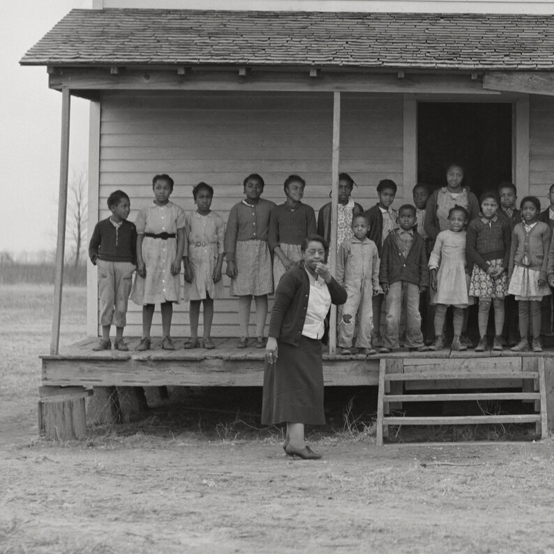 African American Vintage School Photo Wall Collection, Early 1900s immagine 7