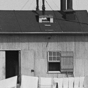 Black and White Lighthouse Photo: Seaside Cottage Wall Art image 4