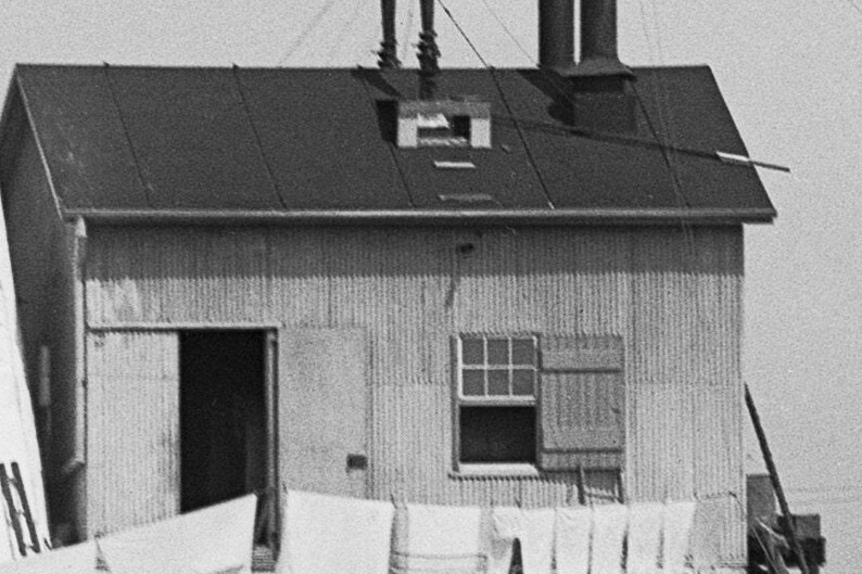 Black and White Lighthouse Photo: Seaside Cottage Wall Art image 4