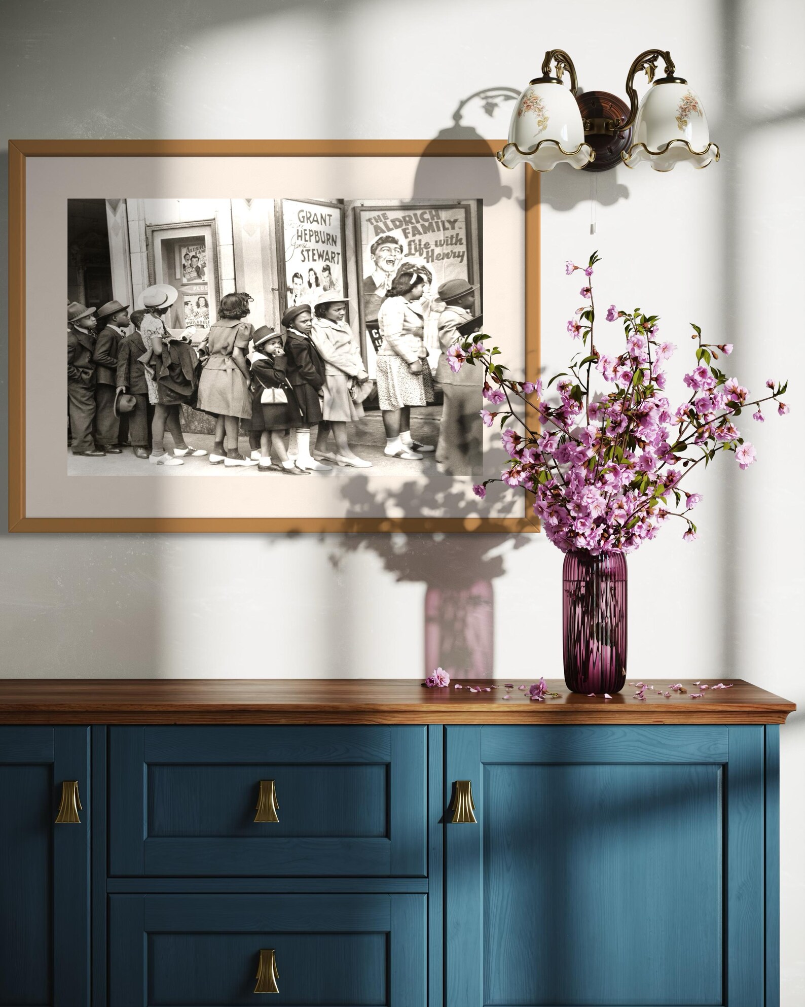 Southside Chicago Movie Theatre Print: 1941 Easter Sunday, African ...